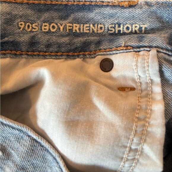 American Eagle 90s boyfriend denim shorts distressed - Picture 6 of 10